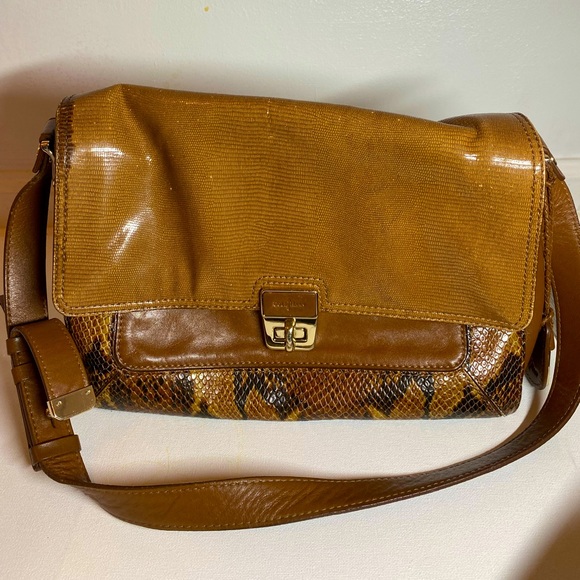 Cole Haan Handbags - Cole Haan Brown leather big purse with long strap